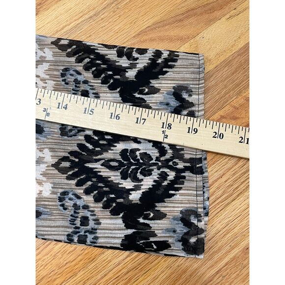 Raviya Women's L Beige Blouse Top Tunic Boho Embellished Beaded Cover Up - Picture 9 of 9